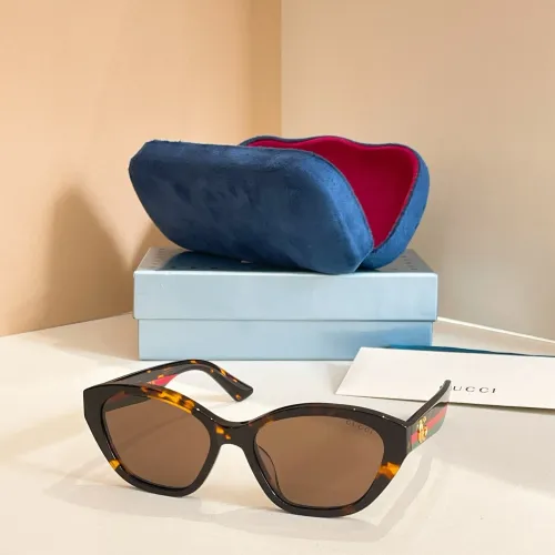 Cheap Gucci AAA Quality Sunglasses #1415442, $$60.00 USD On Gucci AAA Quality Sunglasses