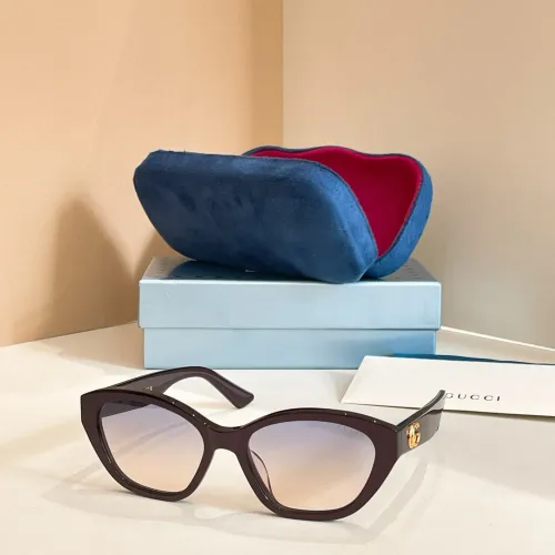 Cheap Gucci AAA Quality Sunglasses #1415445, $$60.00 USD On Gucci AAA Quality Sunglasses