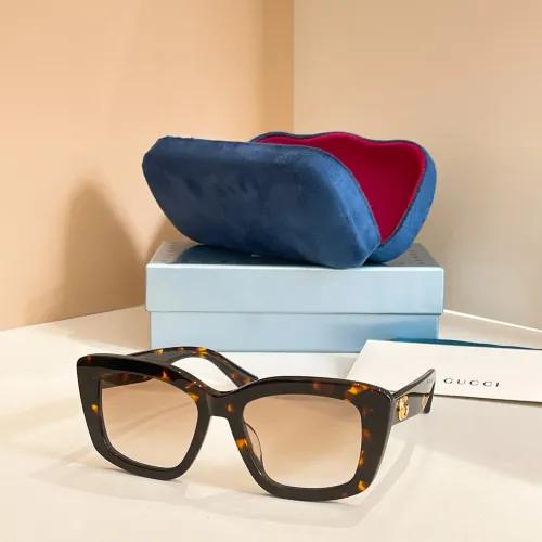 Cheap Gucci AAA Quality Sunglasses #1415447, $$60.00 USD On Gucci AAA Quality Sunglasses