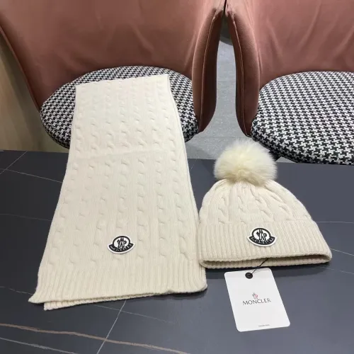 Cheap Moncler Hat and Scarf Set #1415471, $$60.00 USD On Moncler Hat and Scarf and Glove Set