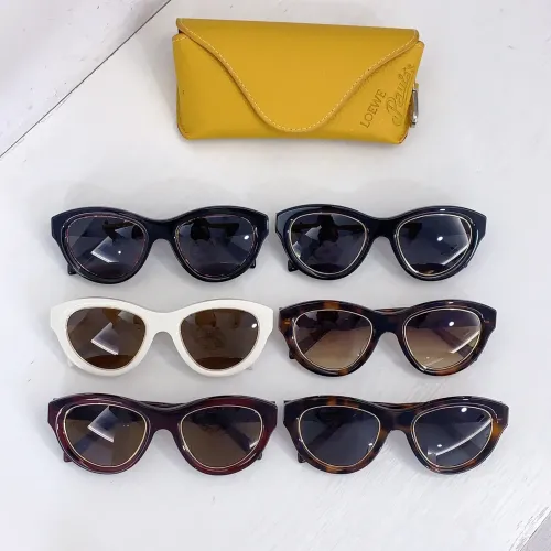 Replica LOEWE AAA Quality Sunglasses #1415496 $60.00 USD for Wholesale