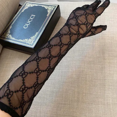 Replica Gucci Gloves For Women #1415590 $42.00 USD for Wholesale
