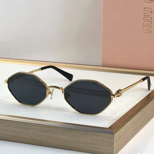 Cheap MIU MIU AAA Quality Sunglasses #1415594, $$60.00 USD On MIU MIU AAA Sunglasses