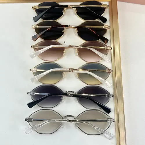 Replica MIU MIU AAA Quality Sunglasses #1415597 $60.00 USD for Wholesale