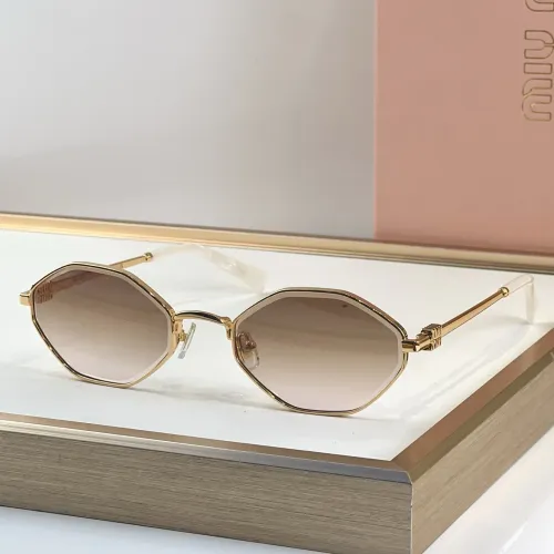 Cheap MIU MIU AAA Quality Sunglasses #1415599, $$60.00 USD On MIU MIU AAA Sunglasses