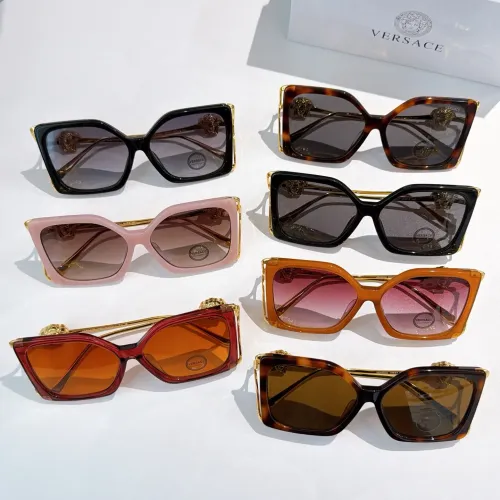 Replica Versace AAA Quality Sunglasses #1415629 $60.00 USD for Wholesale