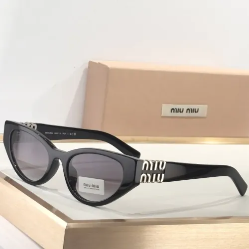 Cheap MIU MIU AAA Quality Sunglasses #1415642, $$64.00 USD On MIU MIU AAA Sunglasses