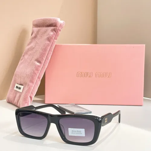 Cheap MIU MIU AAA Quality Sunglasses #1415649, $$64.00 USD On MIU MIU AAA Sunglasses