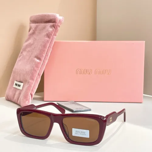 Cheap MIU MIU AAA Quality Sunglasses #1415650, $$64.00 USD On MIU MIU AAA Sunglasses