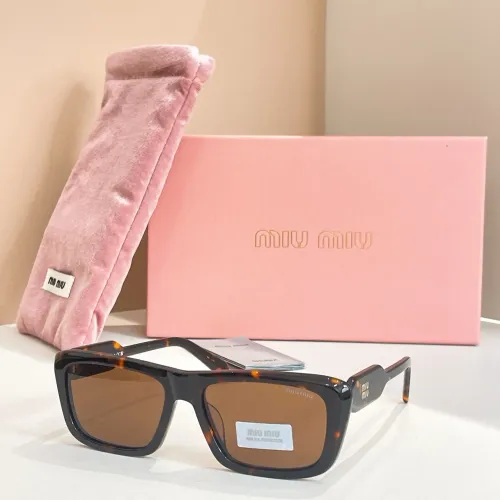 Cheap MIU MIU AAA Quality Sunglasses #1415651, $$64.00 USD On MIU MIU AAA Sunglasses