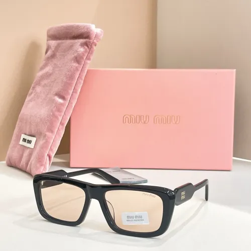 Cheap MIU MIU AAA Quality Sunglasses #1415652, $$64.00 USD On MIU MIU AAA Sunglasses