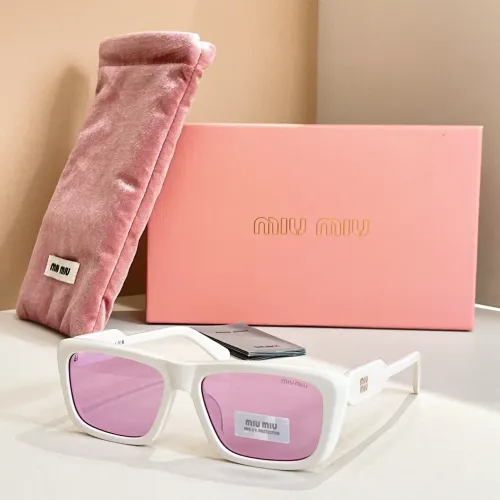 Cheap MIU MIU AAA Quality Sunglasses #1415655, $$64.00 USD On MIU MIU AAA Sunglasses