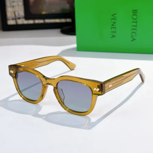 Cheap Bottega Veneta AAA Quality Sunglasses #1415746, $$60.00 USD On Bottega Veneta AAA Quality Sunglasses