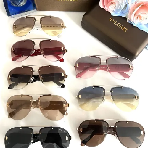 Replica Bvlgari AAA Quality Sunglasses #1415756 $60.00 USD for Wholesale