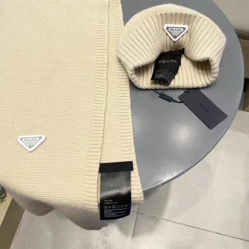 Replica Prada Hat and Scarf Set #1415787 $64.00 USD for Wholesale