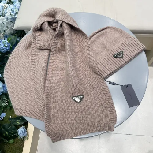 Replica Prada Hat and Scarf Set #1415788 $64.00 USD for Wholesale