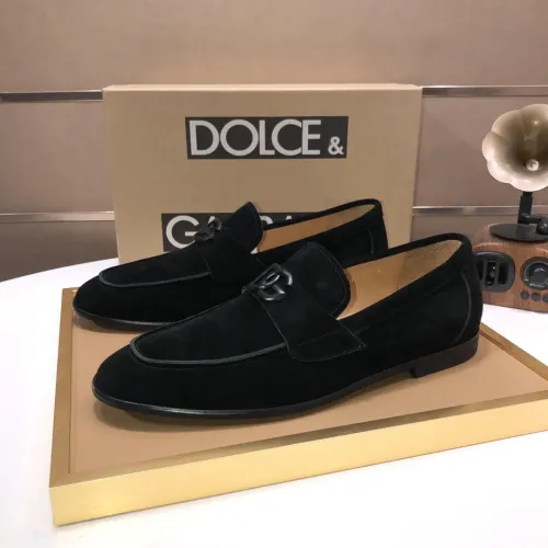 Cheap Dolce &amp; Gabbana D&amp;G Leather Shoes For Men #1415795, $$98.00 USD On Dolce &amp; Gabbana D&amp;G Leather Shoes