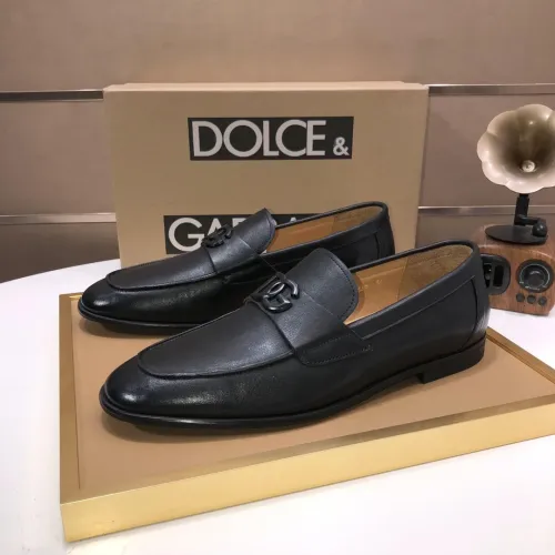 Cheap Dolce &amp; Gabbana D&amp;G Leather Shoes For Men #1415797, $$98.00 USD On Dolce &amp; Gabbana D&amp;G Leather Shoes