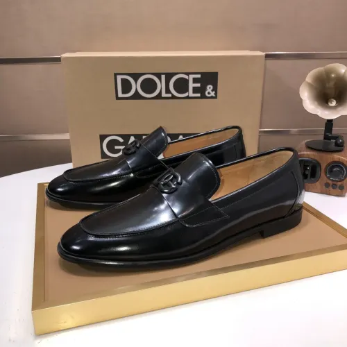 Cheap Dolce &amp; Gabbana D&amp;G Leather Shoes For Men #1415798, $$98.00 USD On Dolce &amp; Gabbana D&amp;G Leather Shoes