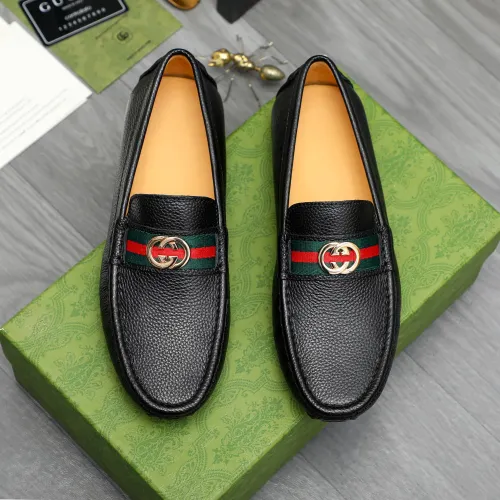 Replica Gucci Oxfords Shoes For Men #1415889 $76.00 USD for Wholesale