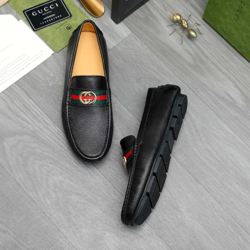 Replica Gucci Oxfords Shoes For Men #1415889 $76.00 USD for Wholesale