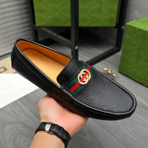 Replica Gucci Oxfords Shoes For Men #1415889 $76.00 USD for Wholesale