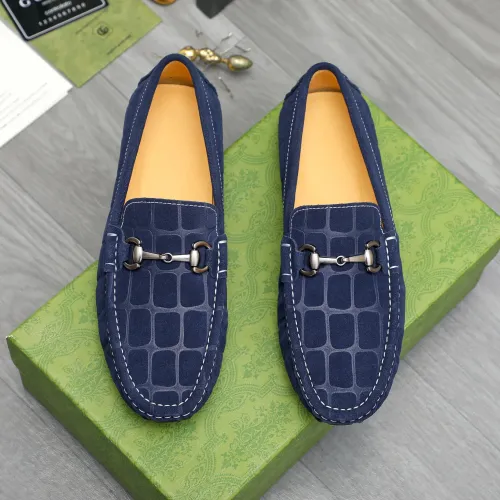 Replica Gucci Oxfords Shoes For Men #1415893 $76.00 USD for Wholesale