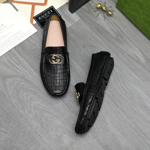 Replica Gucci Oxfords Shoes For Men #1415897 $76.00 USD for Wholesale