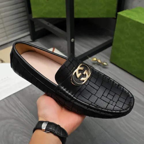 Replica Gucci Oxfords Shoes For Men #1415897 $76.00 USD for Wholesale