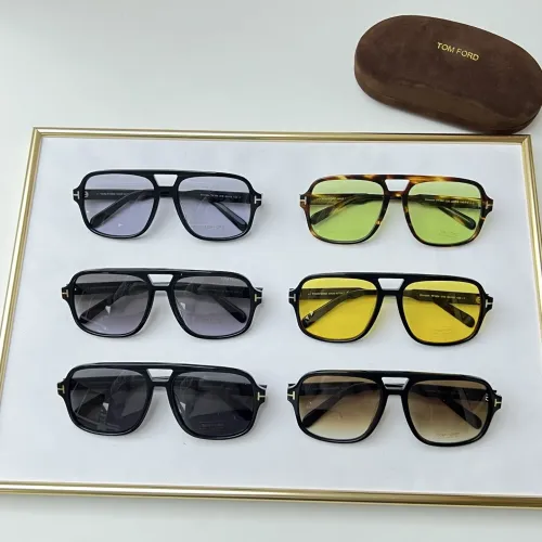 Replica Tom Ford AAA Quality Sunglasses #1415930 $60.00 USD for Wholesale