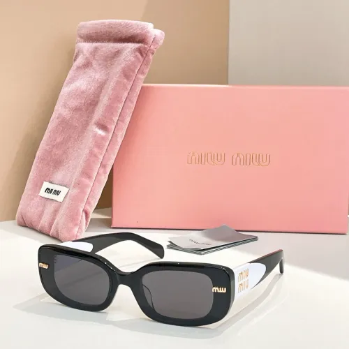 Cheap MIU MIU AAA Quality Sunglasses #1415936, $$60.00 USD On MIU MIU AAA Sunglasses