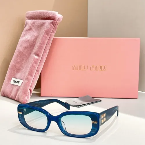 Cheap MIU MIU AAA Quality Sunglasses #1415937, $$60.00 USD On MIU MIU AAA Sunglasses
