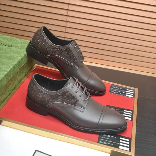 Replica Gucci Oxfords Shoes For Men #1415948 $98.00 USD for Wholesale