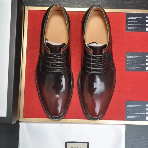 Replica Gucci Oxfords Shoes For Men #1415950 $96.00 USD for Wholesale