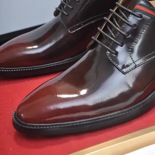 Replica Gucci Oxfords Shoes For Men #1415950 $96.00 USD for Wholesale