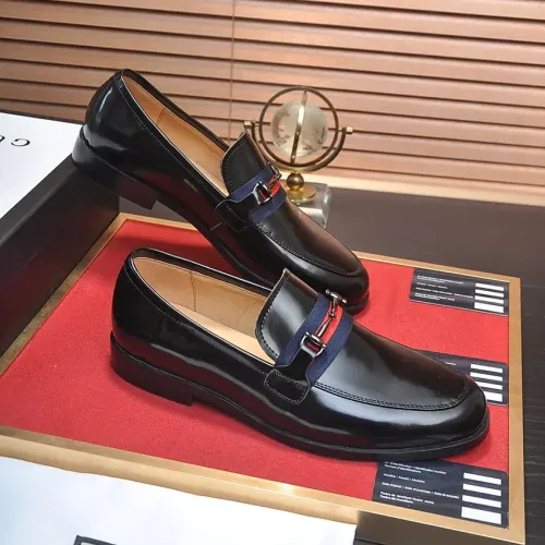 Replica Gucci Oxfords Shoes For Men #1415970 $100.00 USD for Wholesale