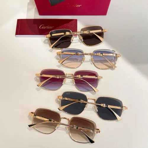 Replica Cartier AAA Quality Sunglassess #1415995 $60.00 USD for Wholesale
