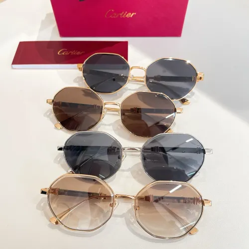 Replica Cartier AAA Quality Sunglassess #1416001 $60.00 USD for Wholesale