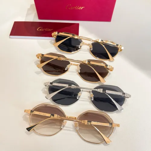 Replica Cartier AAA Quality Sunglassess #1416002 $60.00 USD for Wholesale