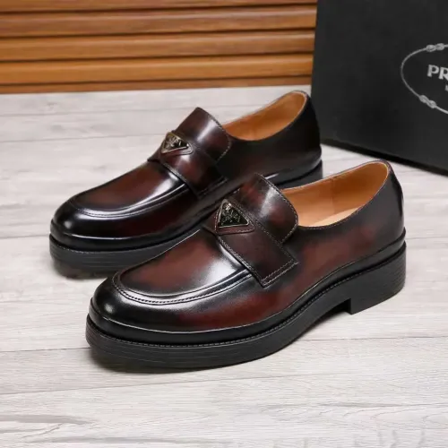 Cheap Prada Leather Shoes For Men #1416116, $$100.00 USD On Prada Leather Shoes