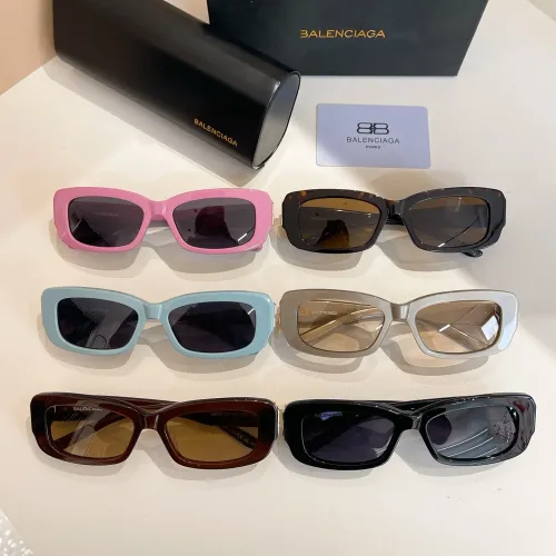 Replica Balenciaga AAA Quality Sunglasses #1416214 $64.00 USD for Wholesale