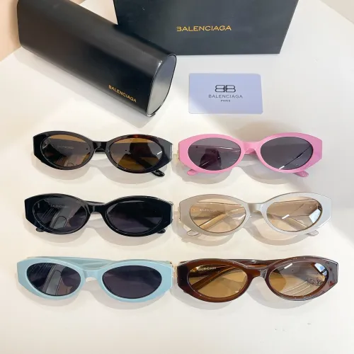 Replica Balenciaga AAA Quality Sunglasses #1416221 $64.00 USD for Wholesale