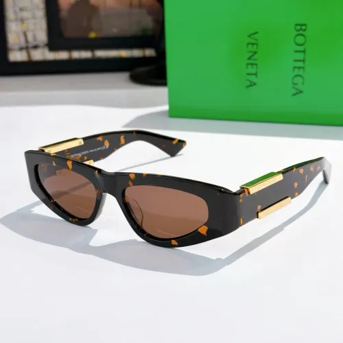Cheap Bottega Veneta AAA Quality Sunglasses #1416240, $$60.00 USD On Bottega Veneta AAA Quality Sunglasses