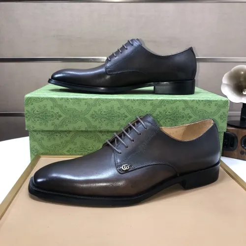 Replica Gucci Oxfords Shoes For Men #1416244 $105.00 USD for Wholesale