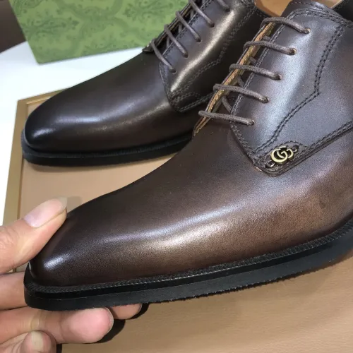 Replica Gucci Oxfords Shoes For Men #1416244 $105.00 USD for Wholesale