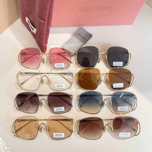 Replica MIU MIU AAA Quality Sunglasses #1416321 $64.00 USD for Wholesale