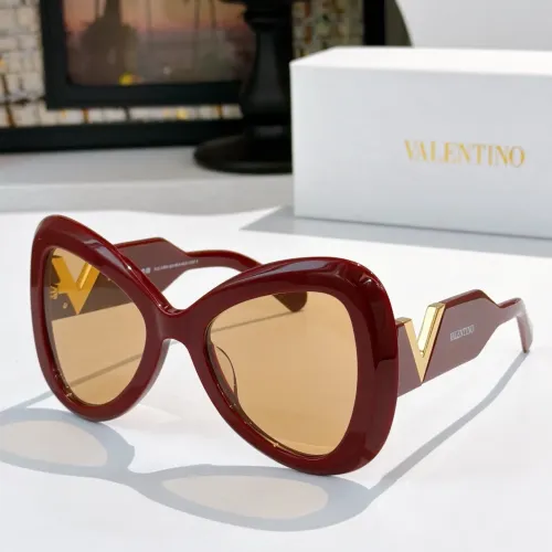 Cheap Valentino AAA Quality Sunglasses #1416344, $$64.00 USD On Valentino AAA Quality Sunglasses