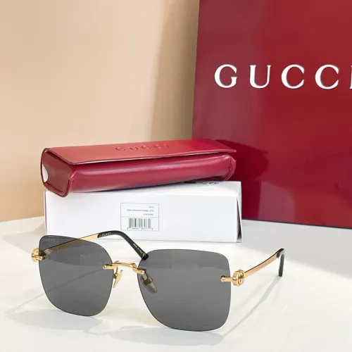 Cheap Gucci AAA Quality Sunglasses #1416358, $$64.00 USD On Gucci AAA Quality Sunglasses
