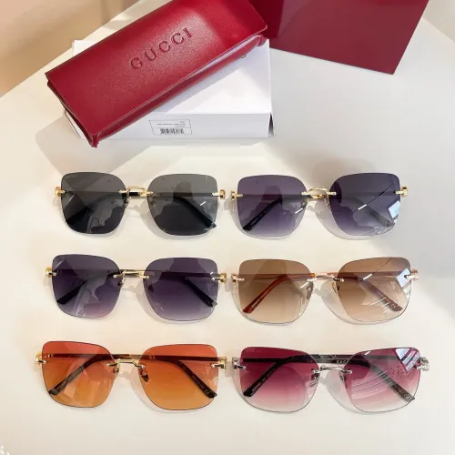 Replica Gucci AAA Quality Sunglasses #1416362 $64.00 USD for Wholesale