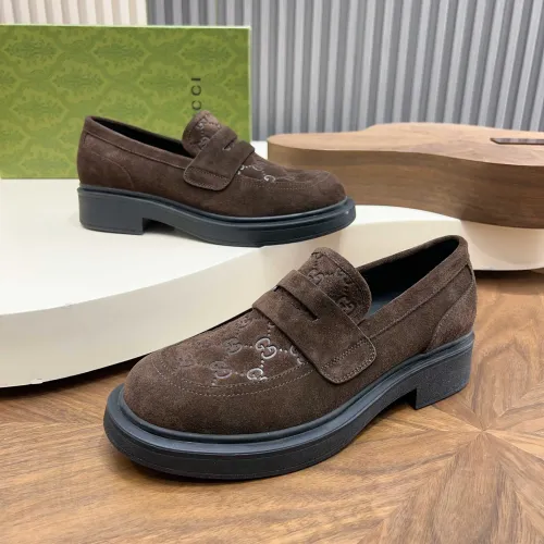 Replica Gucci Oxfords Shoes For Men #1416364 $132.00 USD for Wholesale
